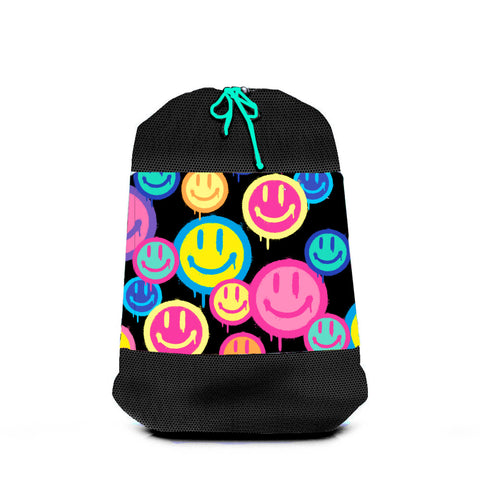 Spray Smiley Mesh Laundry Bag