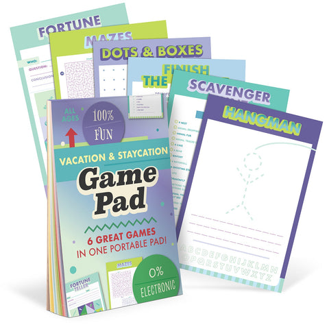 Staycation Vacation Game Pad