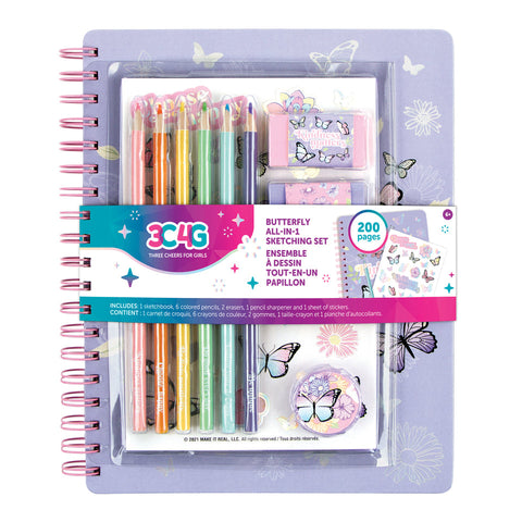 All in one sketching Butterfly