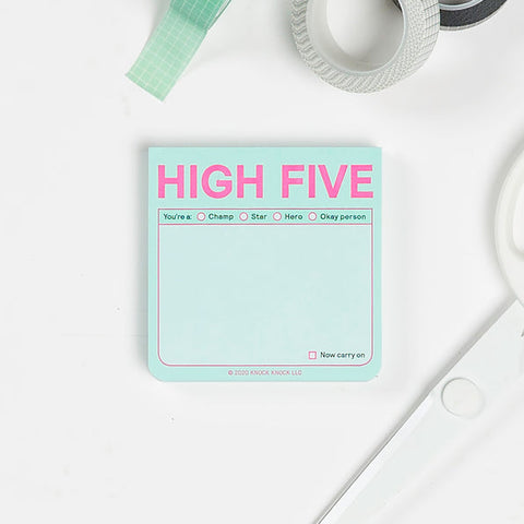 High Five Sticky Note