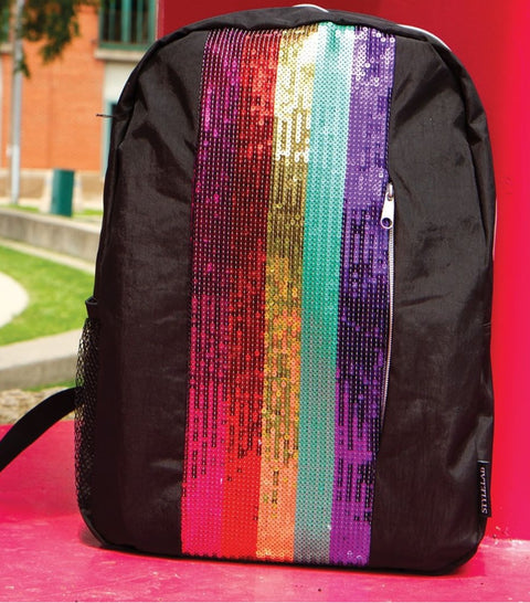 Rainbow Sequin Backpack