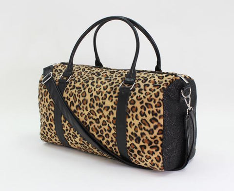 Leopard Fur Duffle