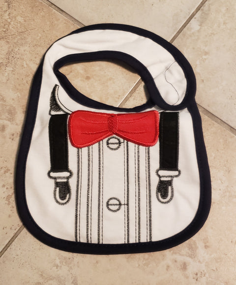 Baby Tuxedo Bib