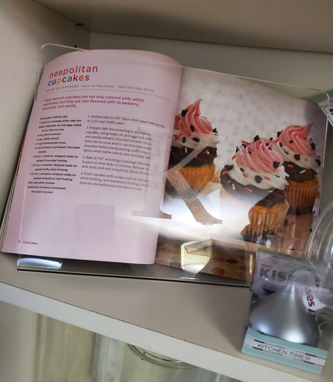 Acrylic Cookbook Stand
