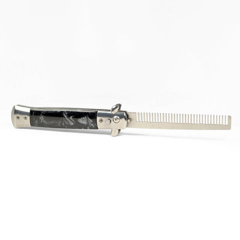 Black Switch Beard Comb