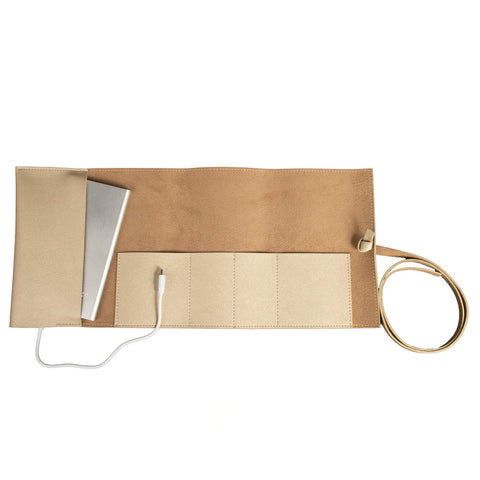 Travel Power Bank Roll Gold