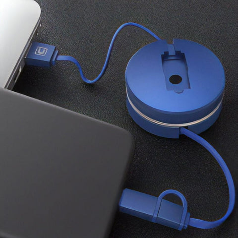 Retracting USB Cable