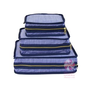 Blue Chambray Stacking Cubes