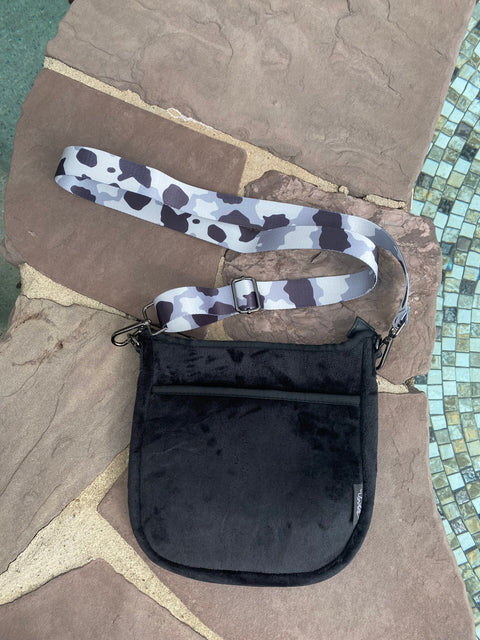 Velvet Crossbody Bag