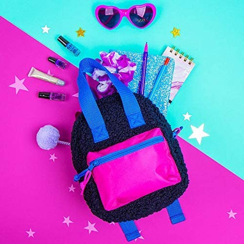 Mini Sherpa Backpack - Blue