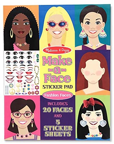 Make a Face Fashion Stickers