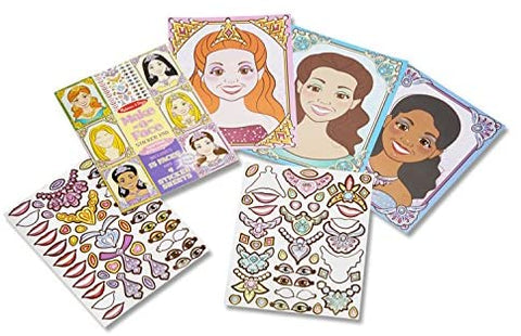 Make A face Princess Stickers