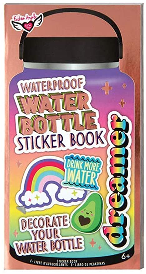 Water bottle Sticker Book