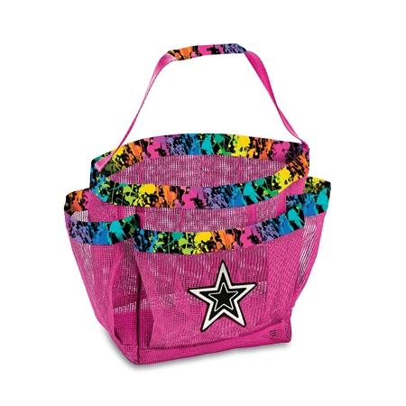 Paint Splatter Mesh Shower Caddy