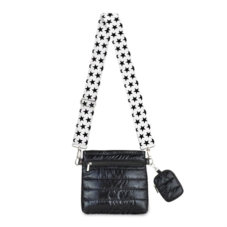 Puffer Crossbody Star Strap