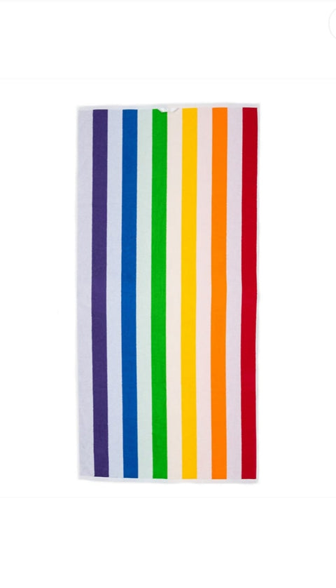 Rainbow Stripe Towel