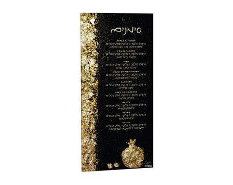 Painted Pomegranate Simanin Card