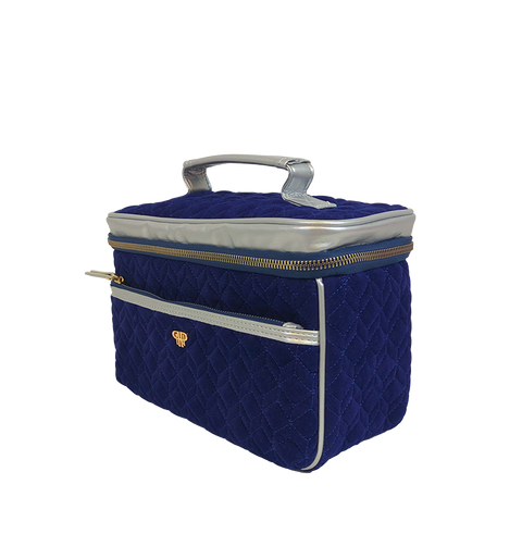 Royap Blue Train Case