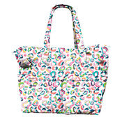Pink Leopard Beach Bag