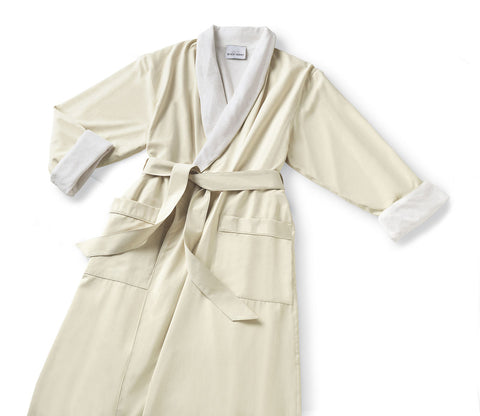 Microfiber Terry Lined Bathrobe