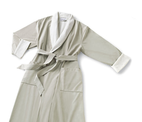 Microfiber Terry Lined Bathrobe