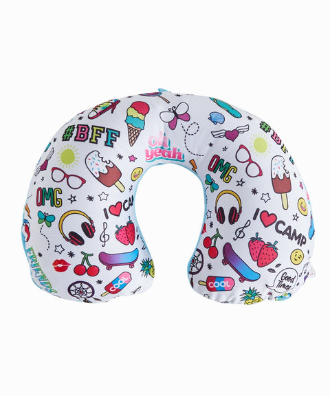 Fun Print Inflatable Neck Pillow