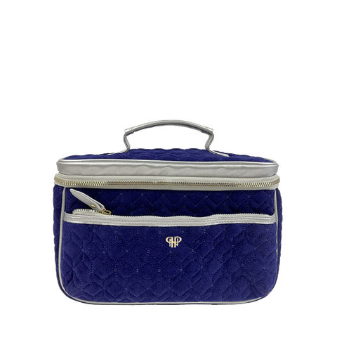 Royap Blue Train Case