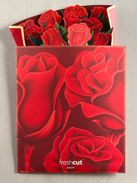 Red Roses Pop Up Bouquet
