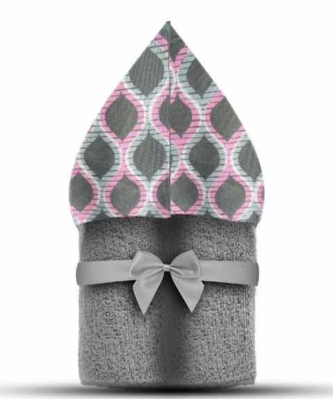 Baby Girl Cozy Hooded Towel