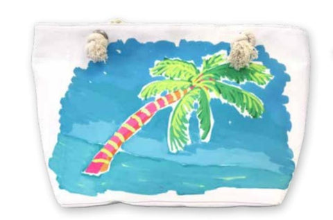 Rope Handle Beach Bag