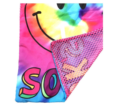Rainbow Tie Dye Sock Bag