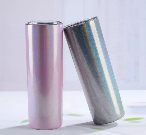 Thin Glitter Tumbler