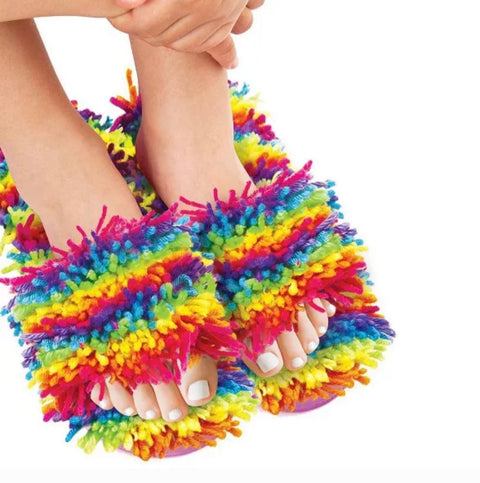 Diy Shaggy Slippers