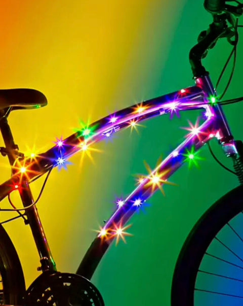 Rainbow Bike Lights