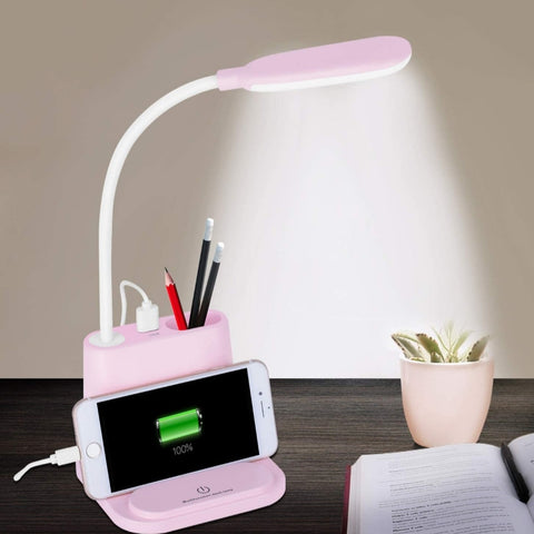 Desk Organizer With Led Light