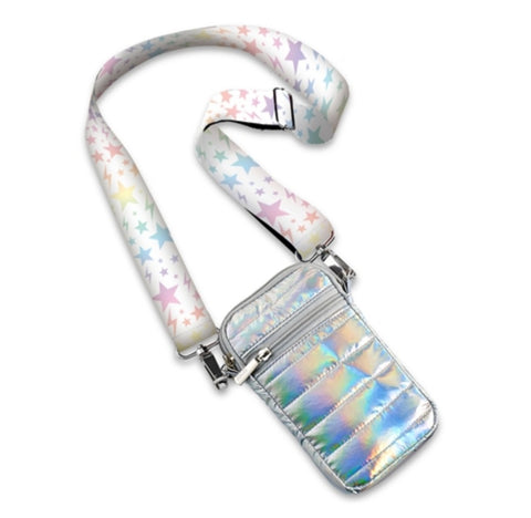 Puffer Camera Case - Pastel Stars