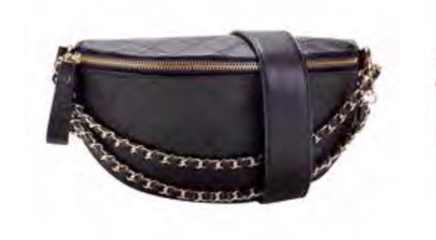 Black Hugger Bag