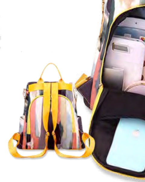 Watercolor Salamon Backpack