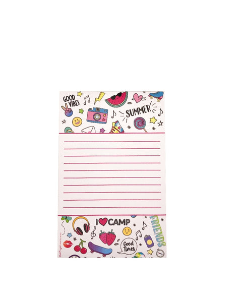 Camp Stationary Clipboard set