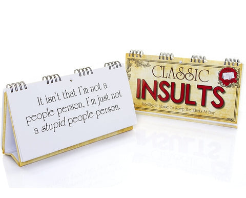 Classic Insults Flipbook