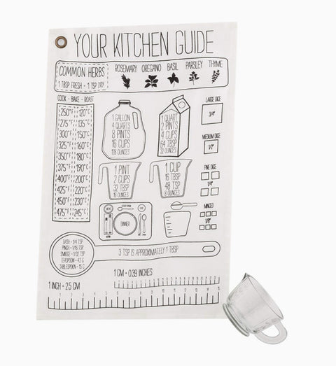 Measuring Cup Towel Set