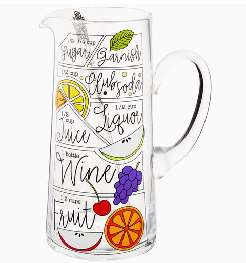 Sangari Glass Pitcher