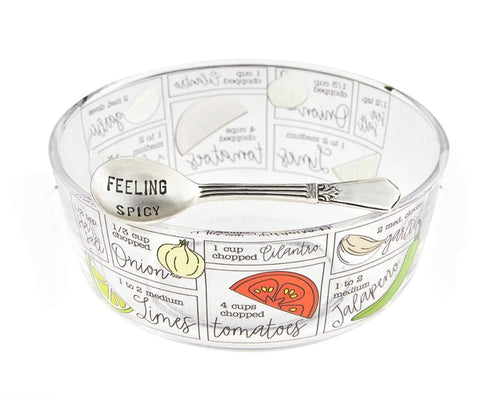 Salsa Dip Bowl