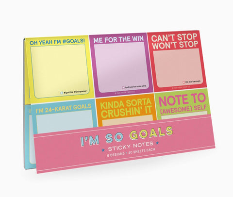 Im so Goals Note Pad