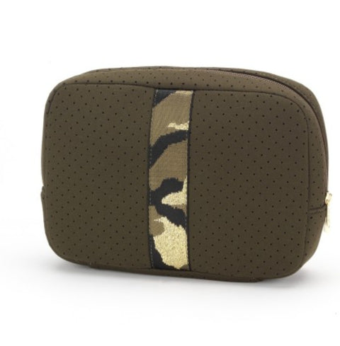 Gold Cameo Cosmetic Bag