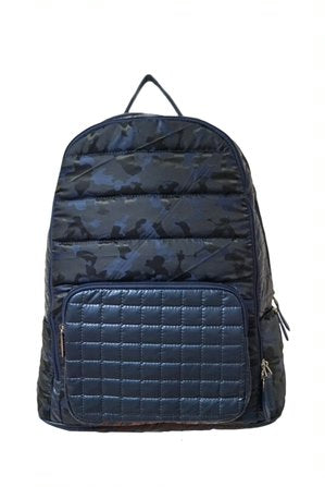 Blue Cameo Backpack