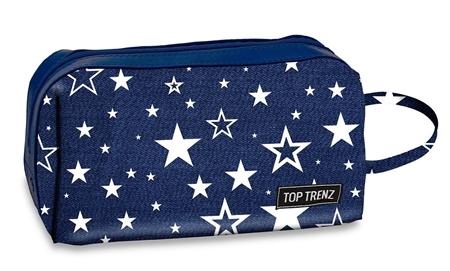Navy Star Cosmetic Bag
