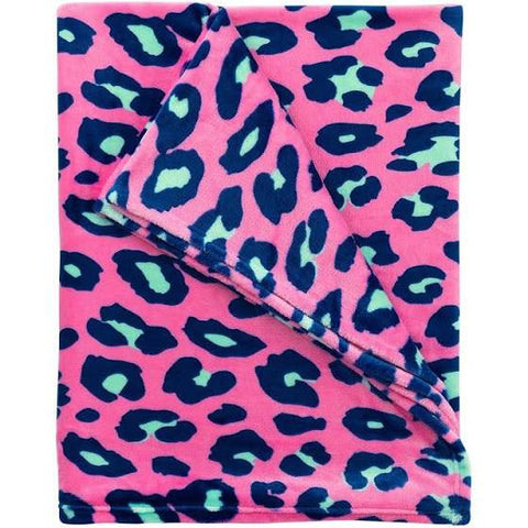 Oversized Leopard Blanket