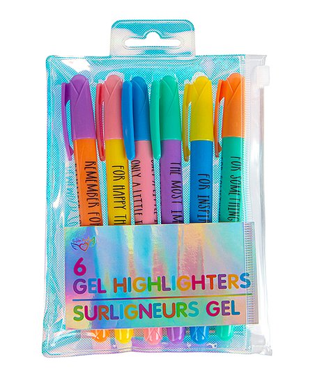 Gel highlighters